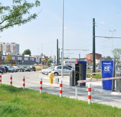 Parking Park&Ride w Bieżanowie (Kraków)